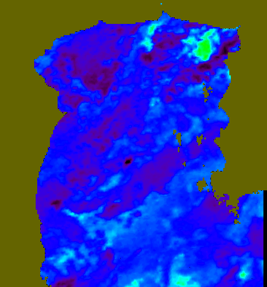 MODIS Aqua 2005/1/16 SST