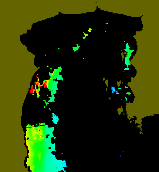 MODIS Aqua 2005/1/18 CHL