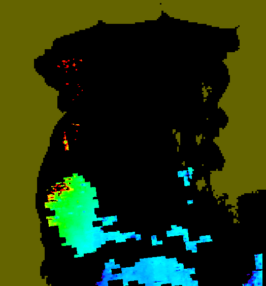 MODIS Aqua 2005/1/21 CHL