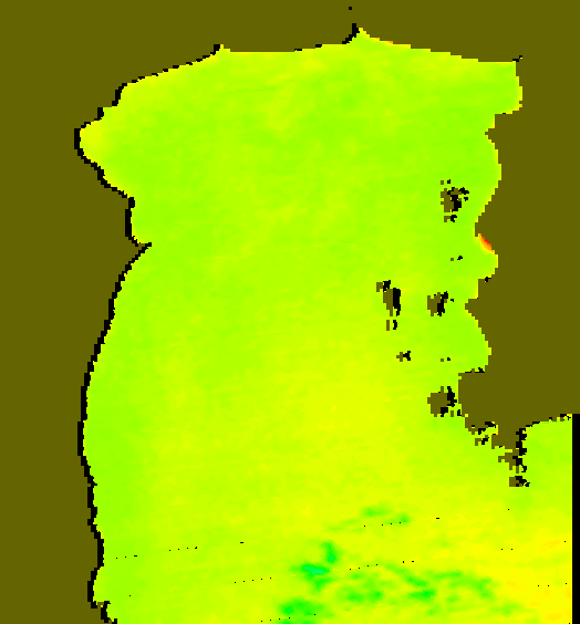 MODIS Aqua 2005/1/23 SST