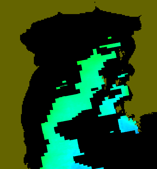 MODIS Aqua 2005/1/24 CHL