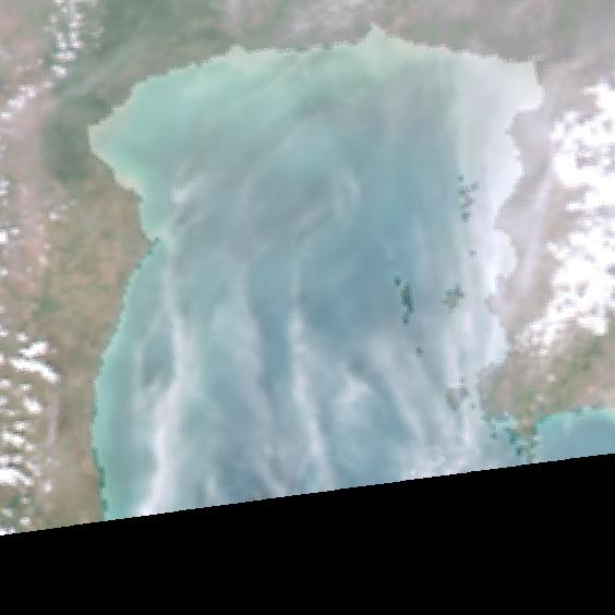 MODIS Aqua 2005/1/25 RGB