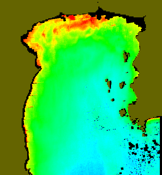 MODIS Aqua 2005/1/27 CHL