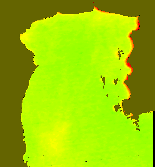 MODIS Aqua 2005/1/30 SST