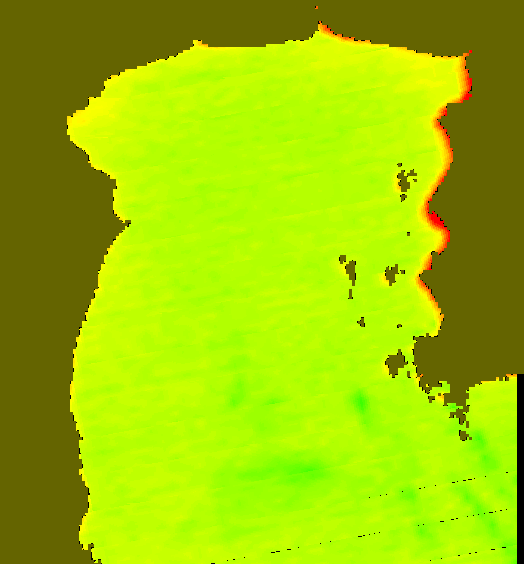 MODIS Aqua 2005/1/31 SST