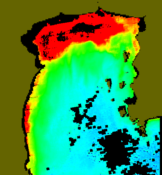 MODIS Aqua 2005/2/5 CHL