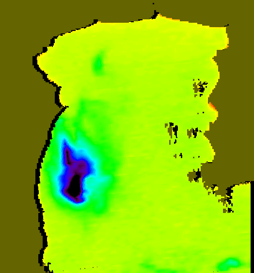 MODIS Aqua 2005/2/6 SST