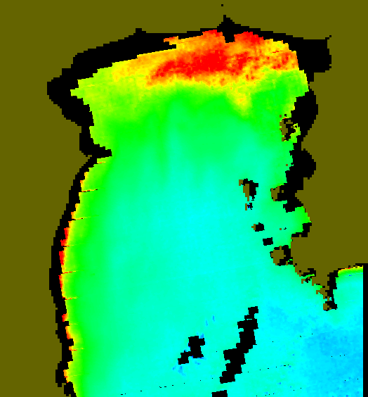 MODIS Aqua 2005/2/7 CHL