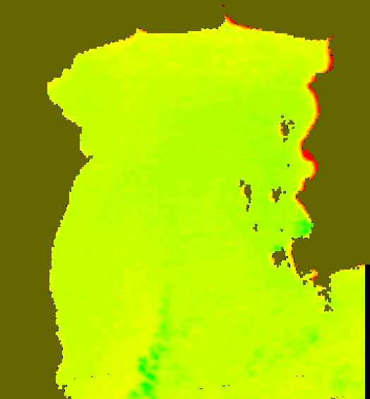 MODIS Aqua 2005/2/8 SST