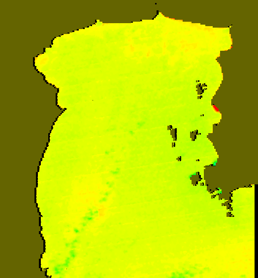 MODIS Aqua 2005/2/12 SST