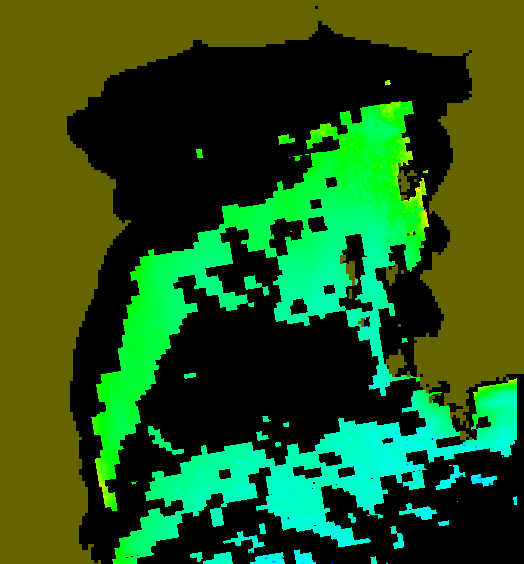 MODIS Aqua 2005/2/14 CHL