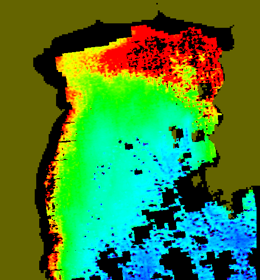 MODIS Aqua 2005/2/15 CHL