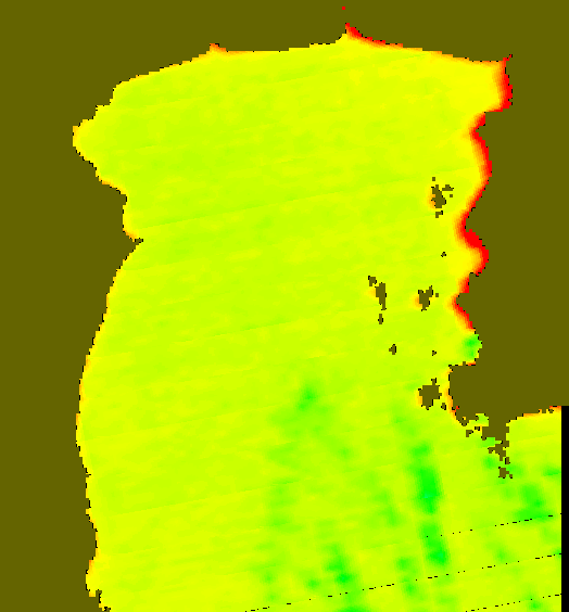 MODIS Aqua 2005/2/16 SST