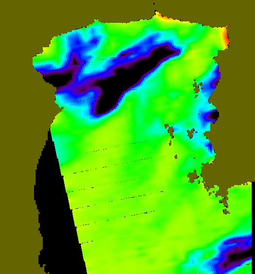 MODIS Aqua 2005/2/18 SST