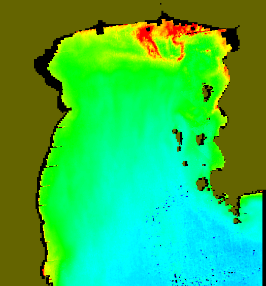 MODIS Aqua 2005/2/19 CHL