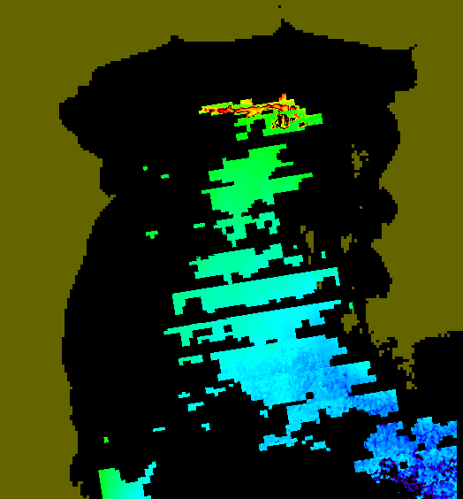 MODIS Aqua 2005/2/21 CHL