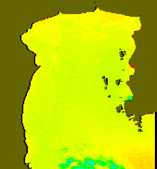 MODIS Aqua 2005/2/21 SST