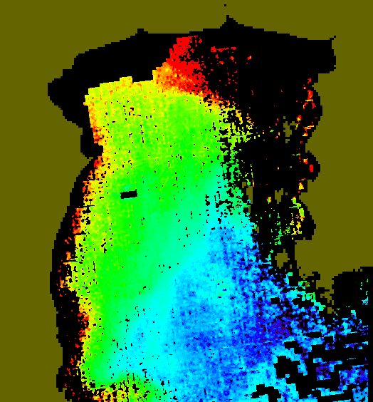 MODIS Aqua 2005/2/24 CHL