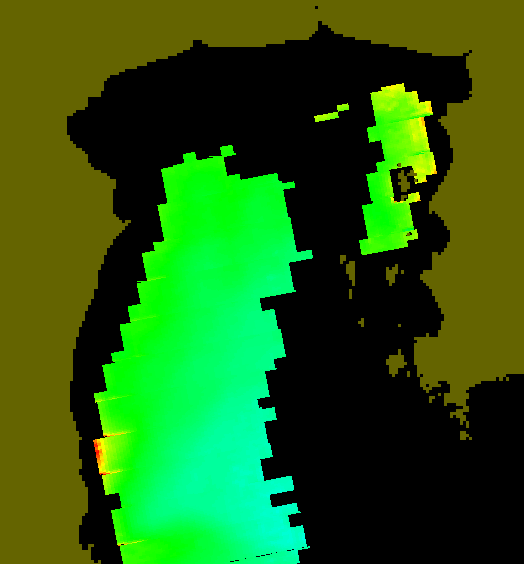 MODIS Aqua 2005/2/25 CHL