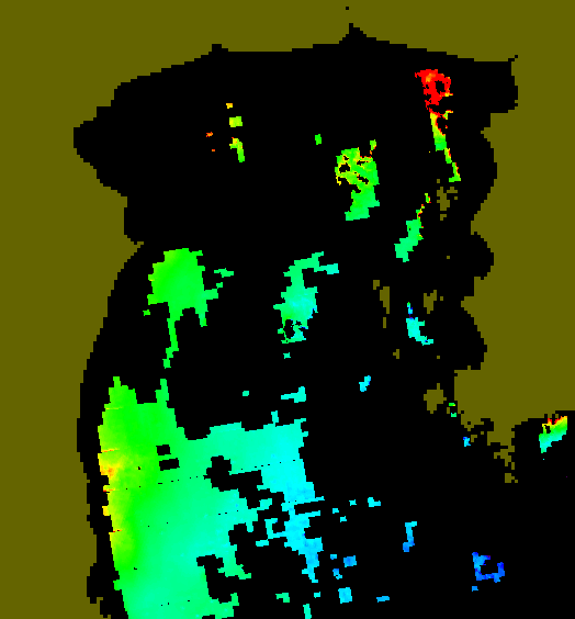 MODIS Aqua 2005/3/2 CHL