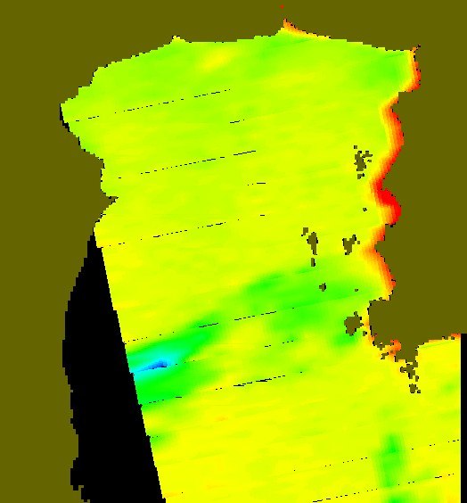 MODIS Aqua 2005/3/6 SST