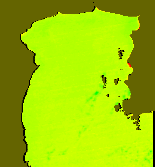 MODIS Aqua 2005/3/9 SST