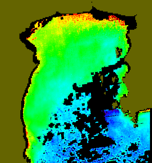 MODIS Aqua 2005/3/21 CHL