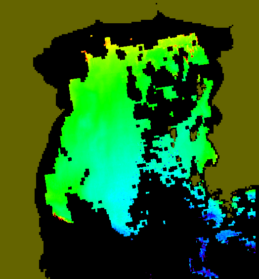 MODIS Aqua 2005/3/23 CHL