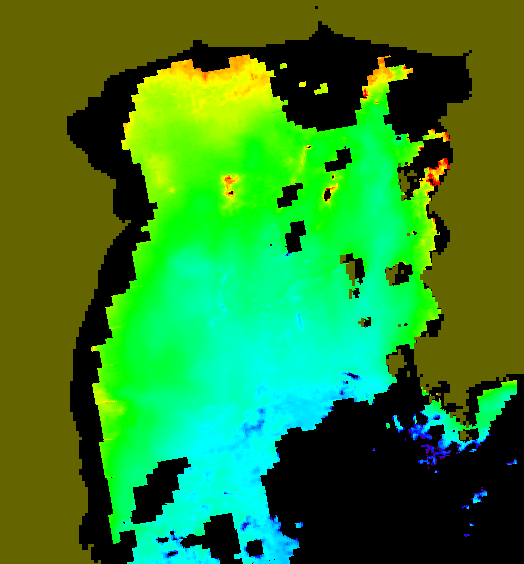 MODIS Aqua 2005/3/27 CHL