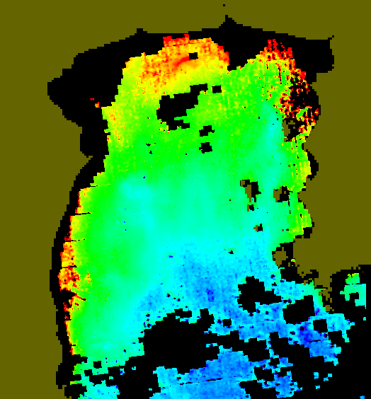 MODIS Aqua 2005/3/28 CHL