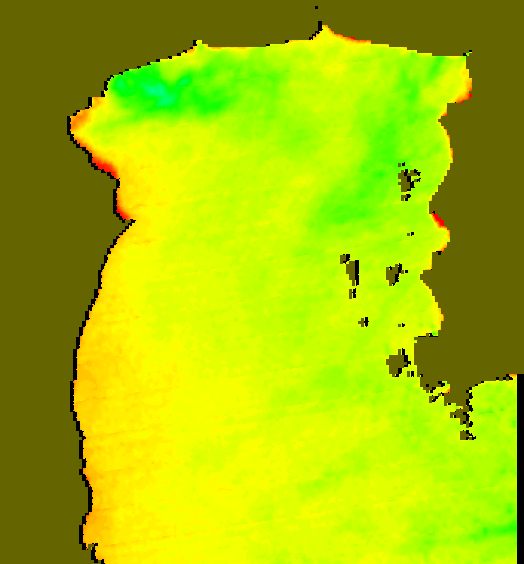 MODIS Aqua 2005/4/1 SST