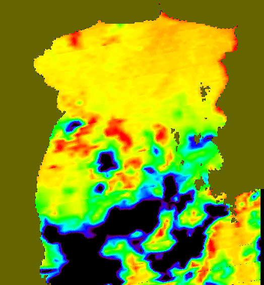 MODIS Aqua 2005/4/5 SST