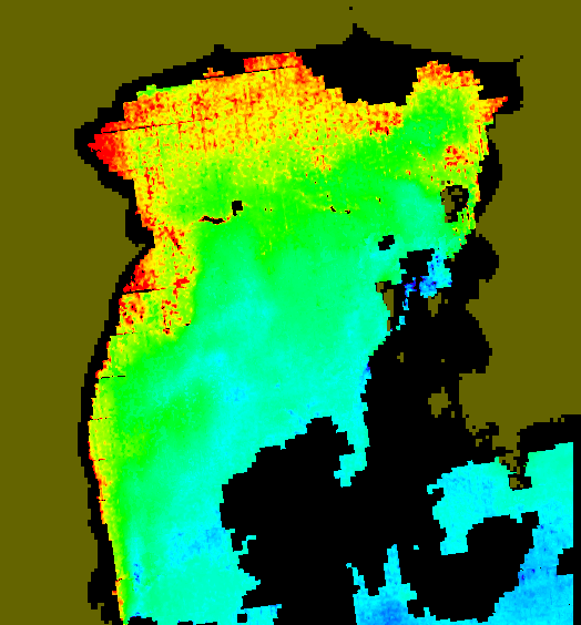 MODIS Aqua 2005/4/6 CHL