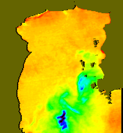 MODIS Aqua 2005/4/6 SST