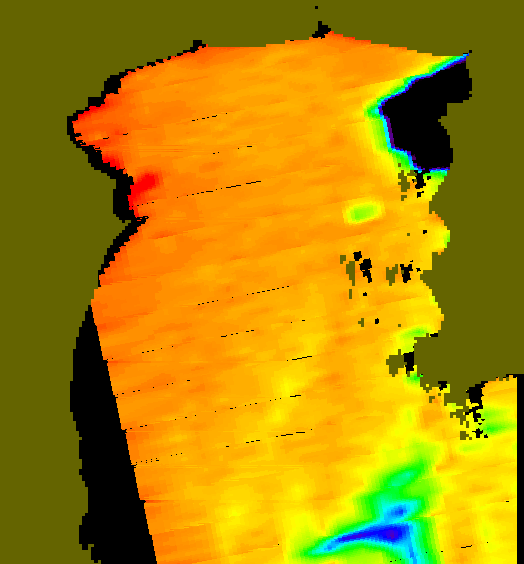 MODIS Aqua 2005/4/7 SST