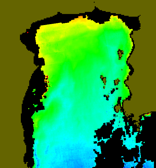 MODIS Aqua 2005/4/8 CHL