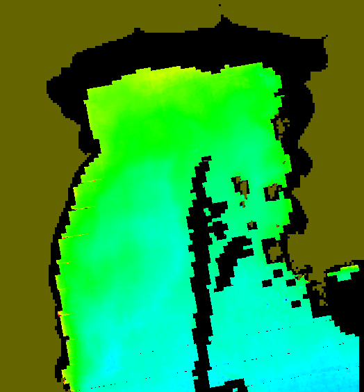 MODIS Aqua 2005/4/12 CHL