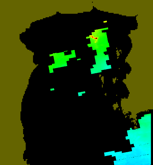 MODIS Aqua 2005/4/14 CHL