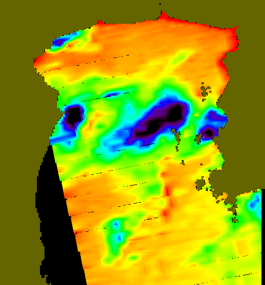 MODIS Aqua 2005/4/23 SST