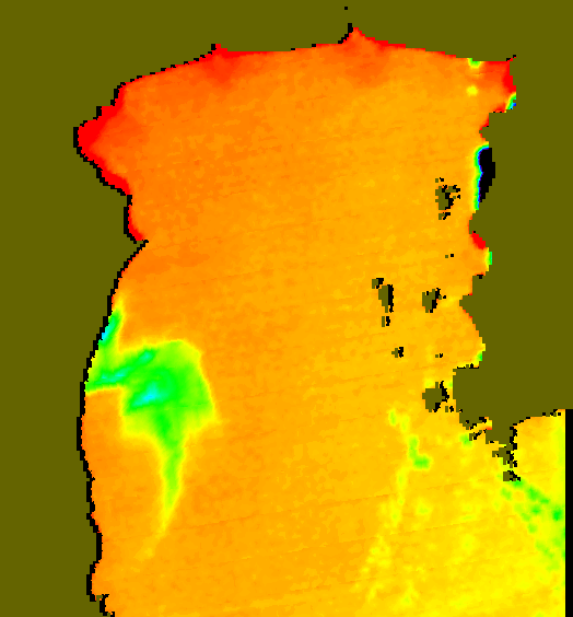 MODIS Aqua 2005/4/26 SST