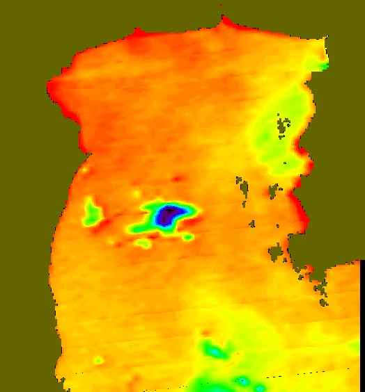 MODIS Aqua 2005/4/27 SST