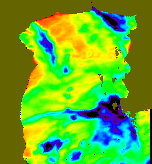 MODIS Aqua 2005/4/28 SST