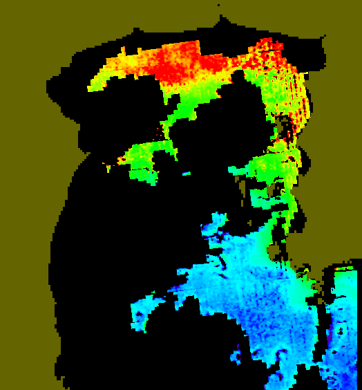 MODIS Aqua 2005/4/29 CHL