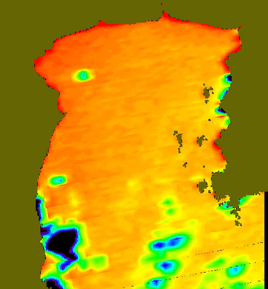 MODIS Aqua 2005/4/30 SST