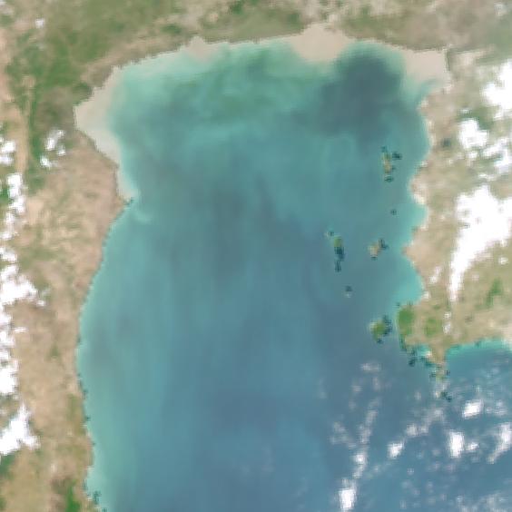 MODIS Aqua 2005/5/1 RGB