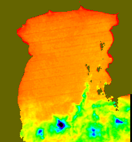 MODIS Aqua 2005/5/3 SST