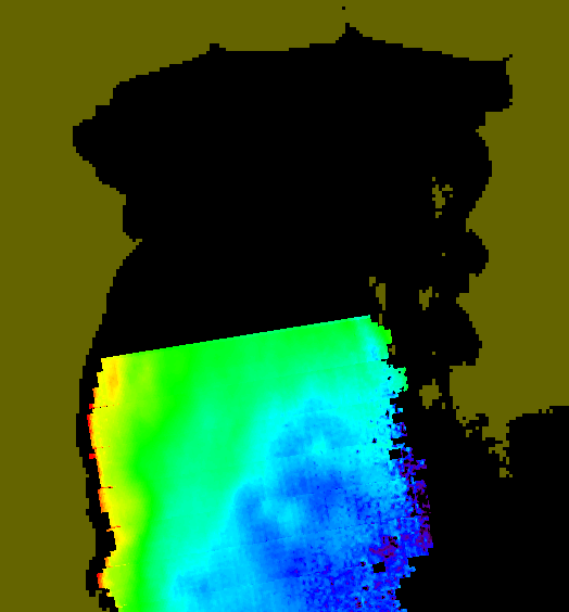 MODIS Aqua 2005/5/5 CHL