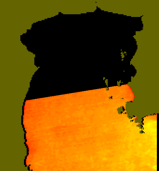 MODIS Aqua 2005/5/5 SST