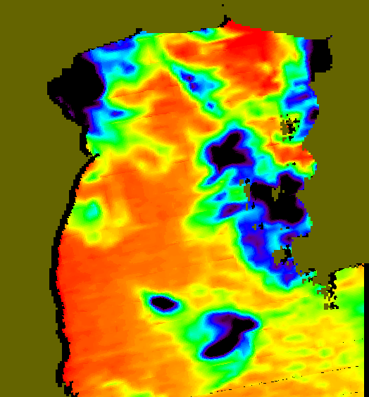 MODIS Aqua 2005/5/7 SST