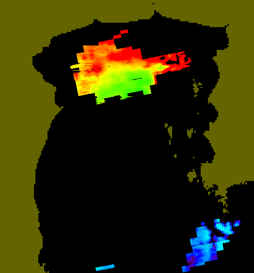 MODIS Aqua 2005/5/9 CHL